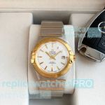 Copy Omeaga Constellation Automatic Half Gold 39mm Men's Watch